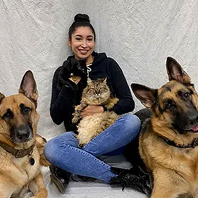 Jeanette, veterinary team member at Mission Veterinary Clinic in Granada Hills, CA