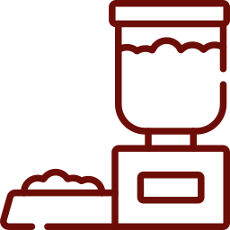 Emergency icon: pet not eating or drinking, a warning sign needing veterinary evaluation