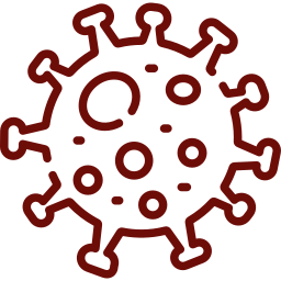 Emergency icon: parvovirus in dogs, a serious contagious illness requiring urgent vet care