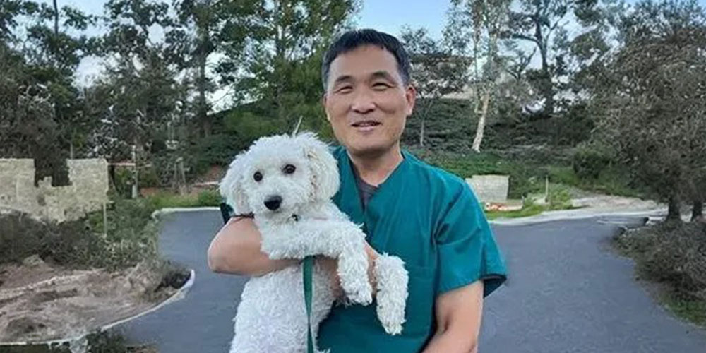 Richard Kim, veterinary team member at Mission Veterinary Clinic in Granada Hills
